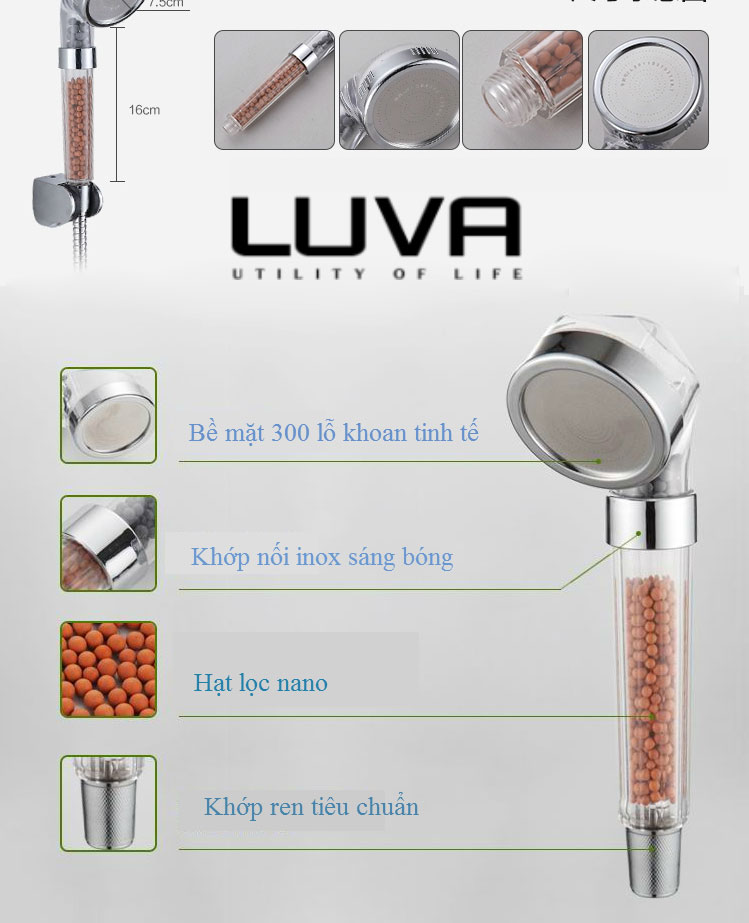 Vòi sen tăng áp Thái Lan